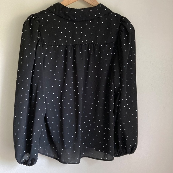 Cece Women’s polkadot button up shirt - Picture 3 of 7